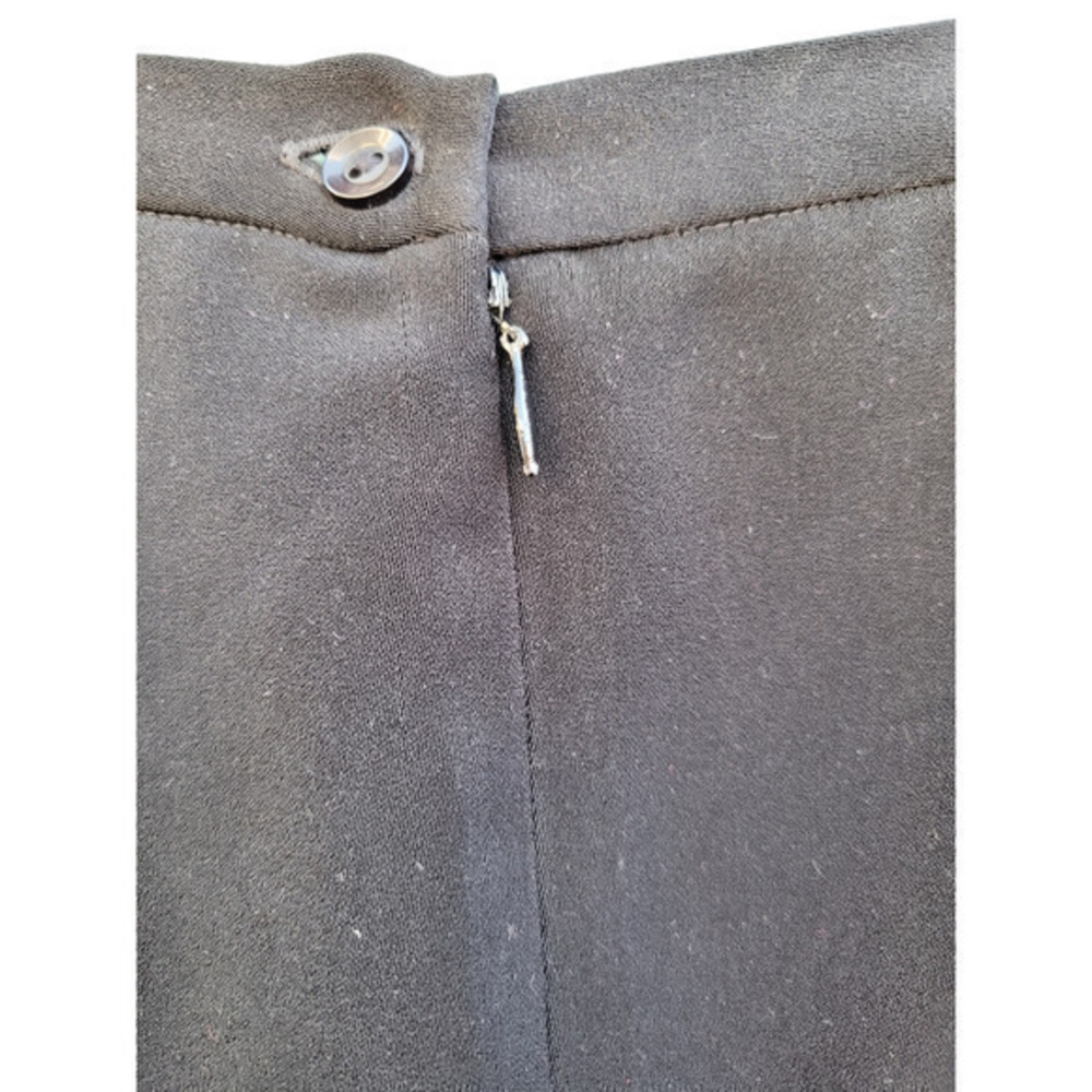 Vintage Ultimate Concept Black Basic Zip Back Sli… - image 8